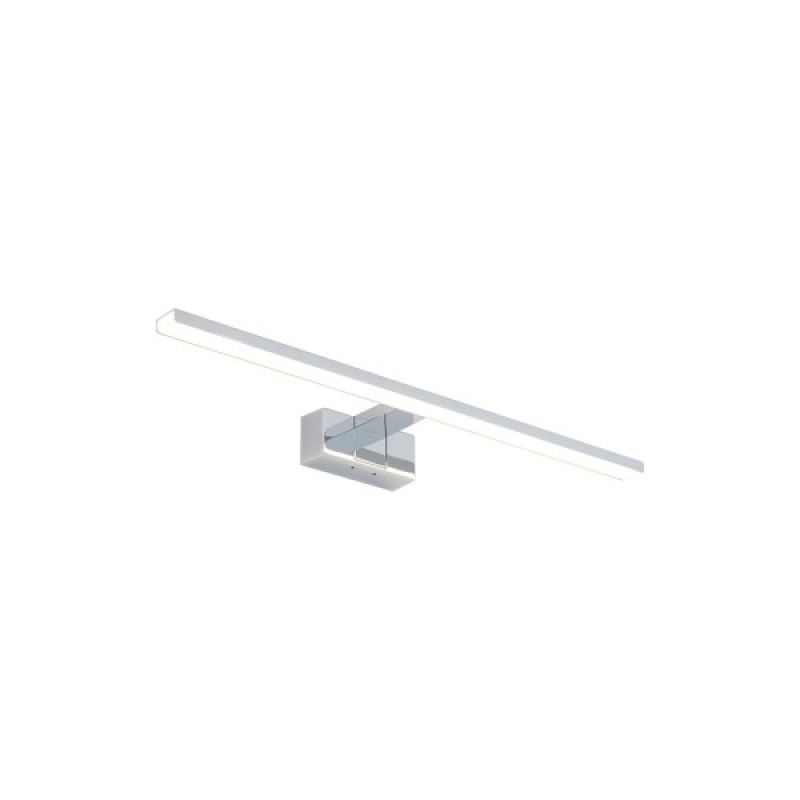 Світильник підсвітка для дзеркала Nowodvorski 10681 Cezanne LED M 1x12W 4000K 950Lm IP44 хром