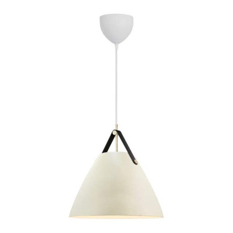 Підвісний світильник, люстра Nordlux 84343008 Strap E27 1x40W IP20 пісочний
