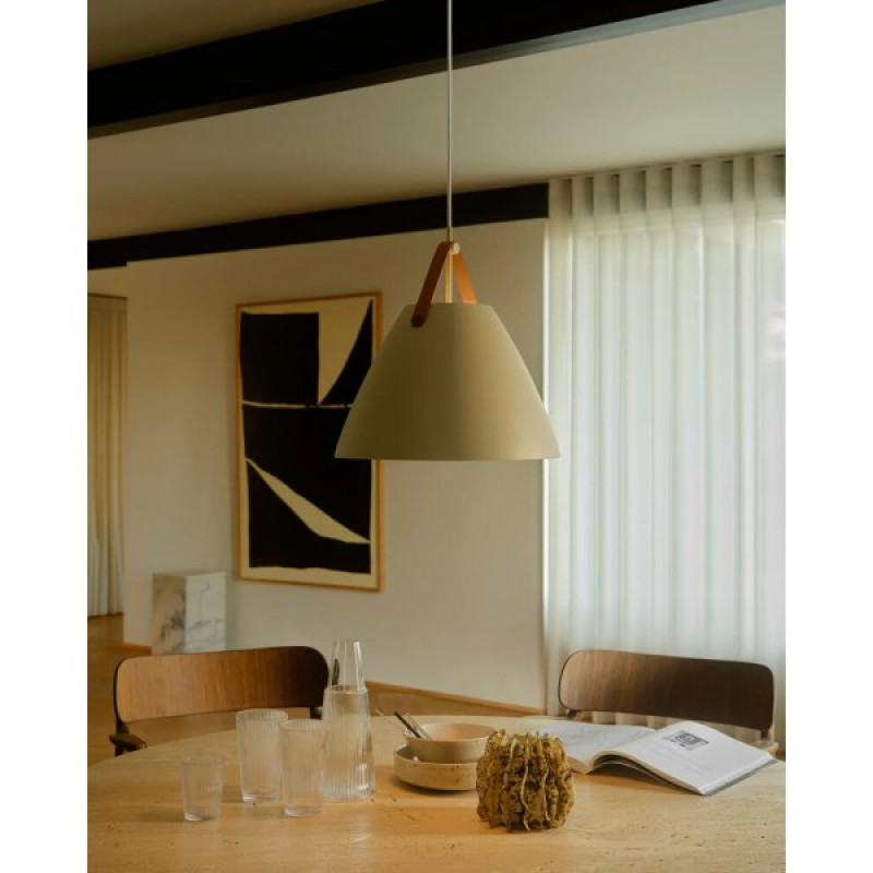 Підвісний світильник, люстра Nordlux 84343008 Strap E27 1x40W IP20 пісочний