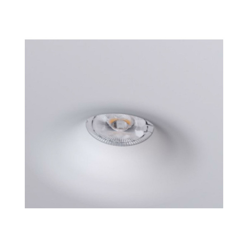 Гіпсовий точковий врізний світильник Kloodi KD-GIPS SQ120 H45 GU10 1x10W IP20 Wh