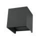 Светильник фасадный Violux ECLIPSE-S 12W 3000-6500K 530Lm IP65 антрацит ( 500570 )