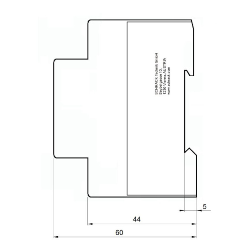 Контактор 40А 2НО+2НЗ 230В AC Schrack