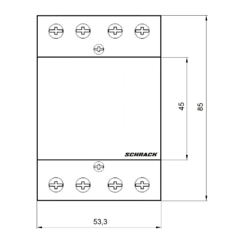 Контактор 40А 2НО+2НЗ 230В AC Schrack