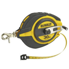 Измерительная рулетка DeWALT DWHT0-34093 Steel 30мх10мм прорезиненный литой корпус