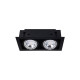 Точечный светильник Nowodvorski 9570 Downlight GU10, ES111 2x15W IP20 черный