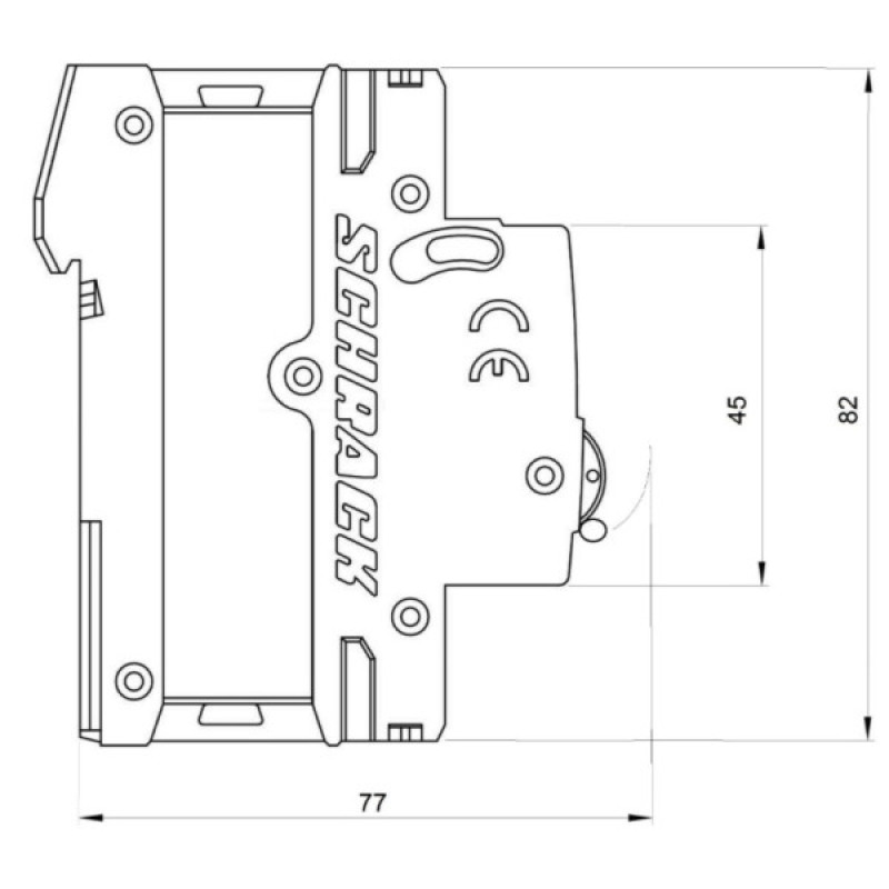 Автоматический выключатель Schrack AM618102 6кА 2А 1P х-ка B
