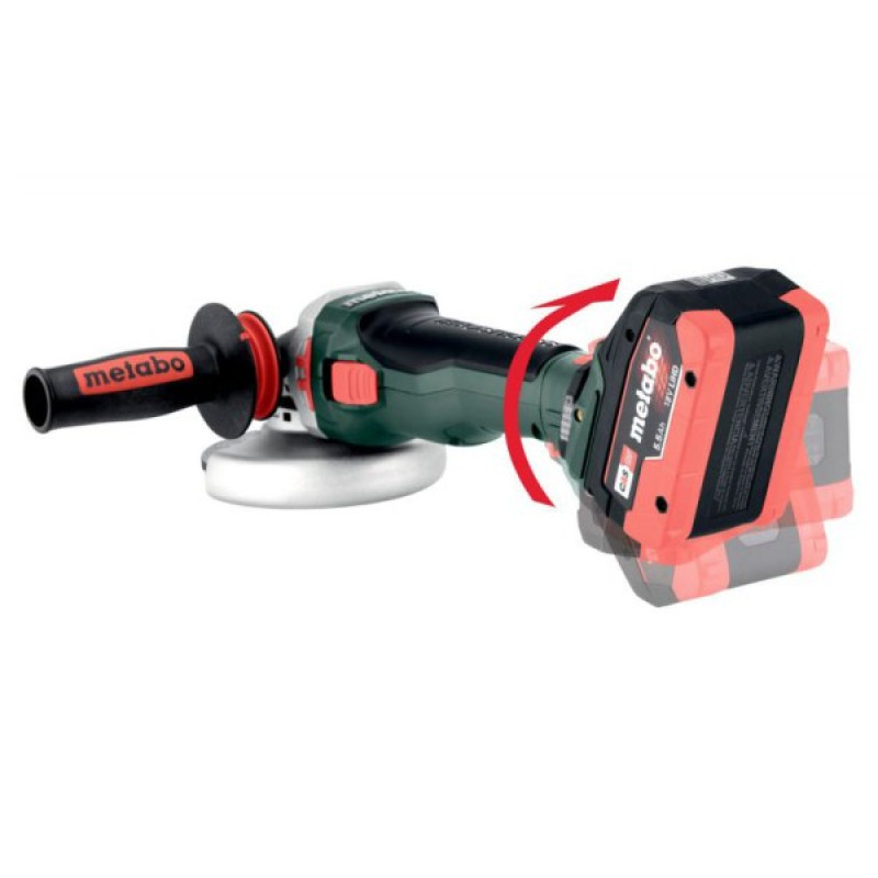 Акумуляторна кутова шліфувальна машина Metabo WVB 18 LTX BL 15-125 Quick (601731660)