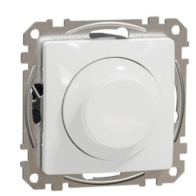 Поворотний світлорегулятор Schneider Electric Sedna Design & Elements RC 3-370 Вт білий SDD111501