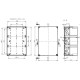 Влагозащищенная распредкоробка Spelsberg AKL 3-gh (sp74290301) IP65
