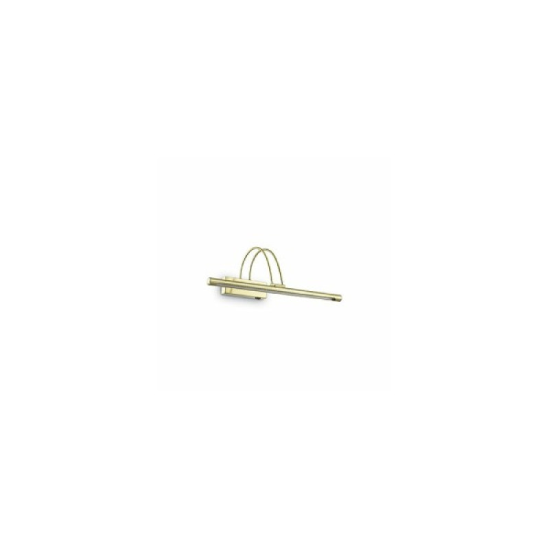 Бра, настінний світильник Ideal Lux Bow AP66 Ottone Satinato 121178