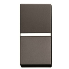 Кнопочный выключатель с символом «Свет» ABB Zenit 2CLA210470N1801 N2104.7 AN 1М (антрацит)
