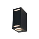 Уличный светильник Nowodvorski 9124 Assos GU10 2x10W IP54 черный
