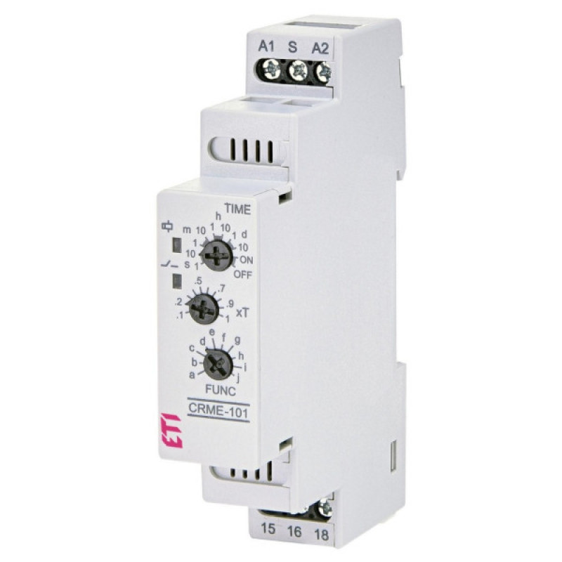Многофункциональное реле времени Eti CRME-101 12-240В AC/DC 1x16A AC1 (2471557)