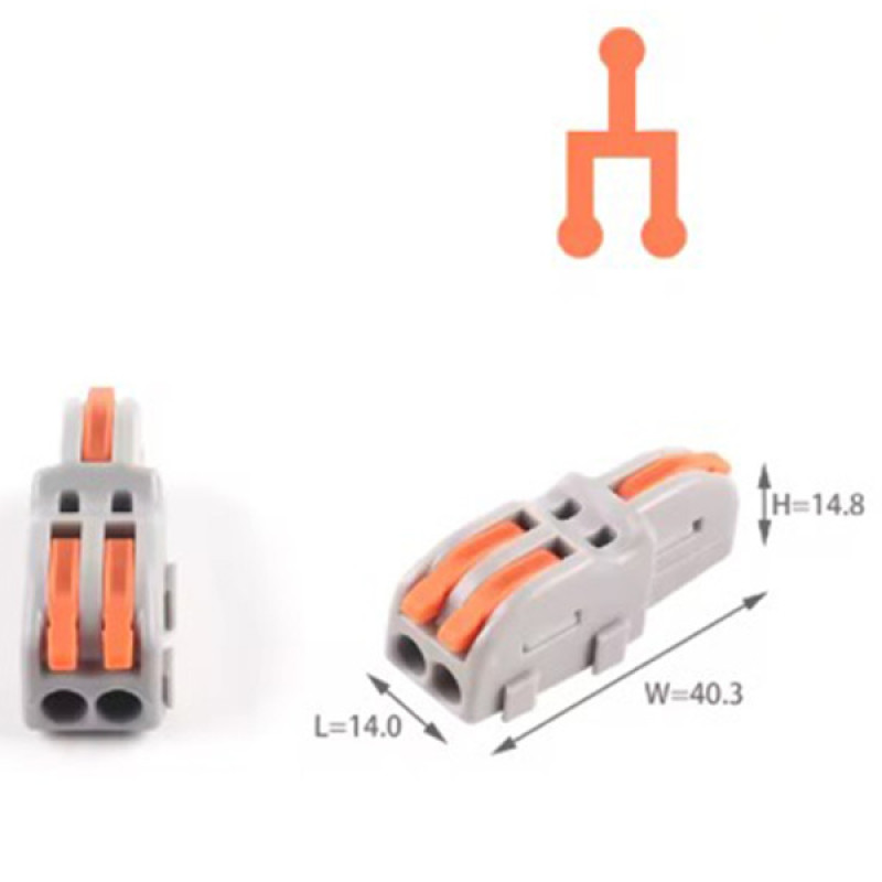 Прохідна клема TOSUNlux PCT-12 32А 400В (6931934238419)