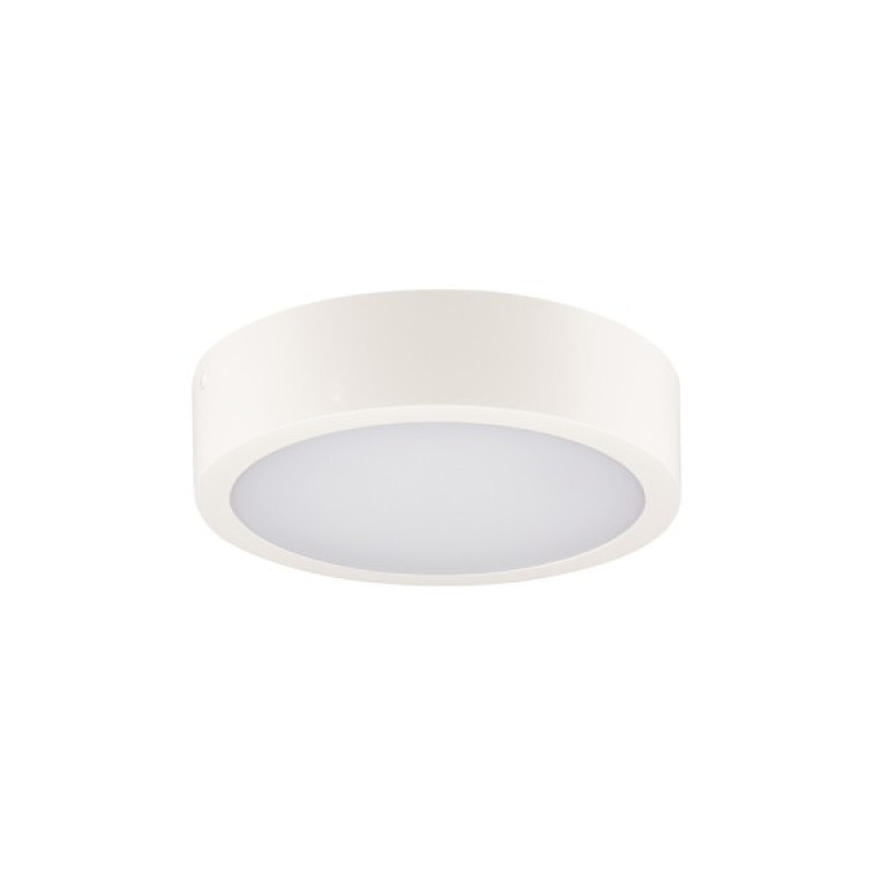 Потолочный светильник с датчиком движения Kanlux 39021 Daber LED 1x8W/13W 3000K/3500K/4000K 1510Lm IP66 белый