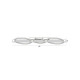 Люстра Italux PLF-55362-40W-WO Natano LED 3x38W 3000K 1600Lm IP20 чорна