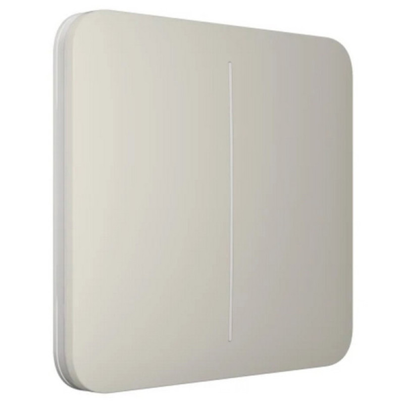 Клавиша умного выключателя 2кл Ajax 46020.144.OY SoloButton для LightSwitch устричная (29844)