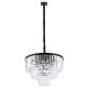 Люстра Nowodvorski 7616 Cristal M E14 9x25W IP20 черная