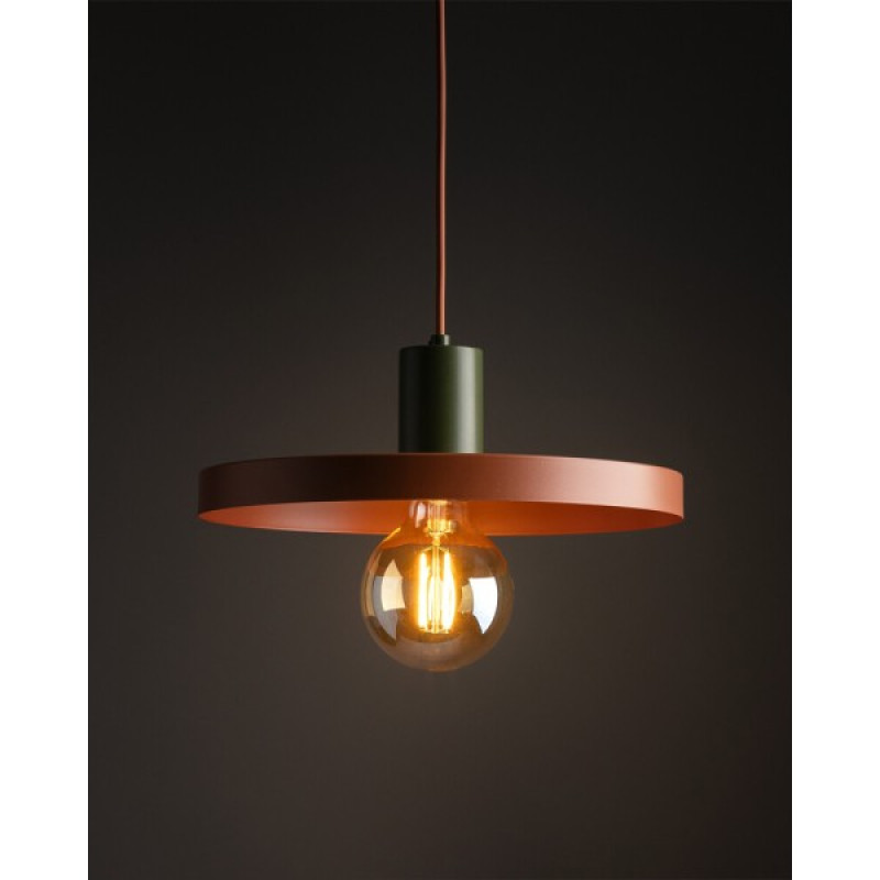 Підвісний світильник, люстра TK Lighting 10749 Sila E27 1x15W IP20 цегляний