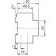 Модульный контактор Schrack BZ326471 230В AC 1НО 20А