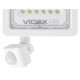 LED прожектор Videx F2e 10Вт 5000K (VL-F2e105W-S) с датчиком движения и освещенности