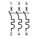 Модульный автоматический выключатель E.Next e.industrial.mcb.100.3.C6 3р 6А C (i0180019)