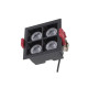 Точечный светильник Nowodvorski 10064 Midi LED 1x16W 4000K 1400Lm IP20 черный