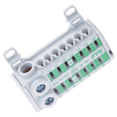 Клемма FTG KVK KS 741PE (вход: 2х25мм², 2х16мм², выходы: 14х4мм²)
