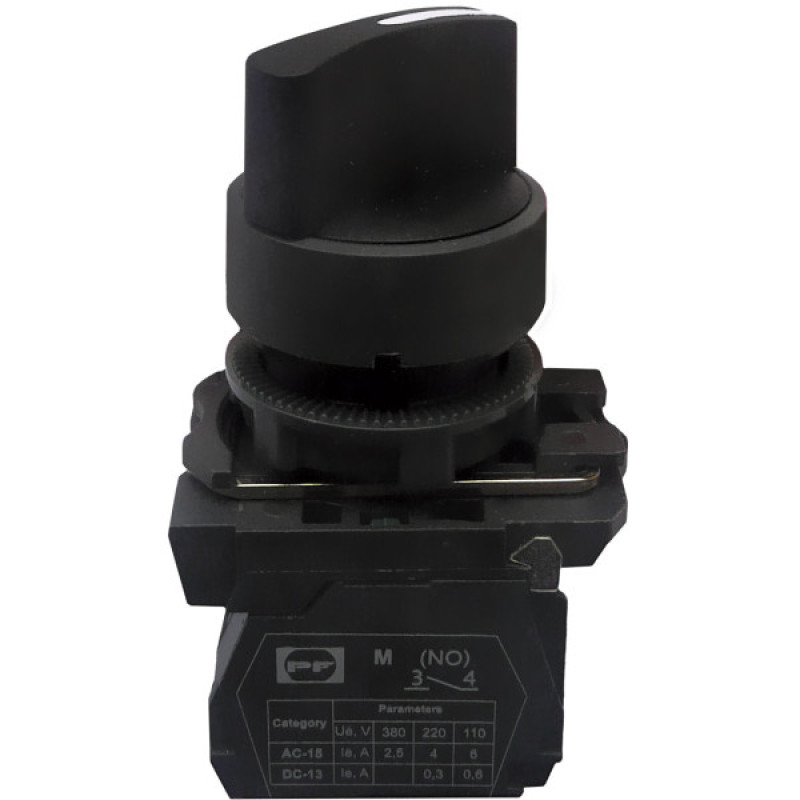 Переключатель Promfactor FP5-AD21 1NO черный (FP5-AD21)