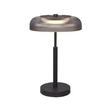 Настільна лампа Zuma Line T230757601 Solvia LED 1x10W 3000K 650Lm IP20 чорна (5905316693043)