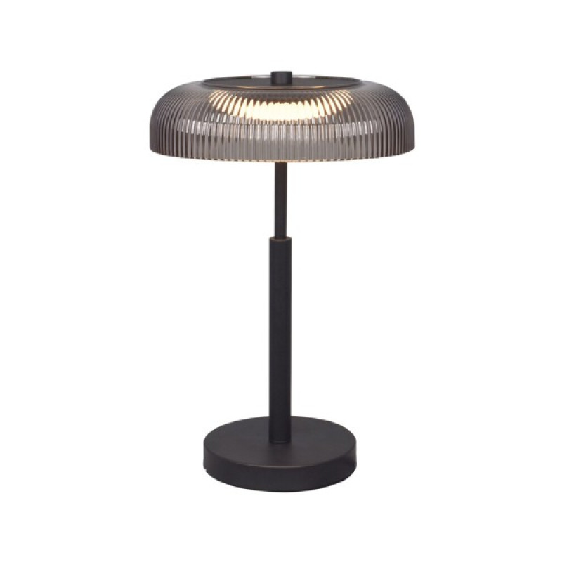 Настільна лампа Zuma Line 5905316693043 Solvia LED 1x10W 3000K 650Lm IP20 чорна