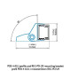 LED-профиль KLUS PDS-4-ALU, 1 метр