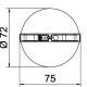 Кришка Obo Bettermann Ø60мм ZA 60-FD (2003749)