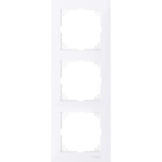 Трехместная рамка Schneider Electric M-PURE MTN4030-3625 активно-белый