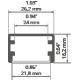 LED-профіль KLUS GLAZA-LL, 2 метри (KLUS_A02627A_2)