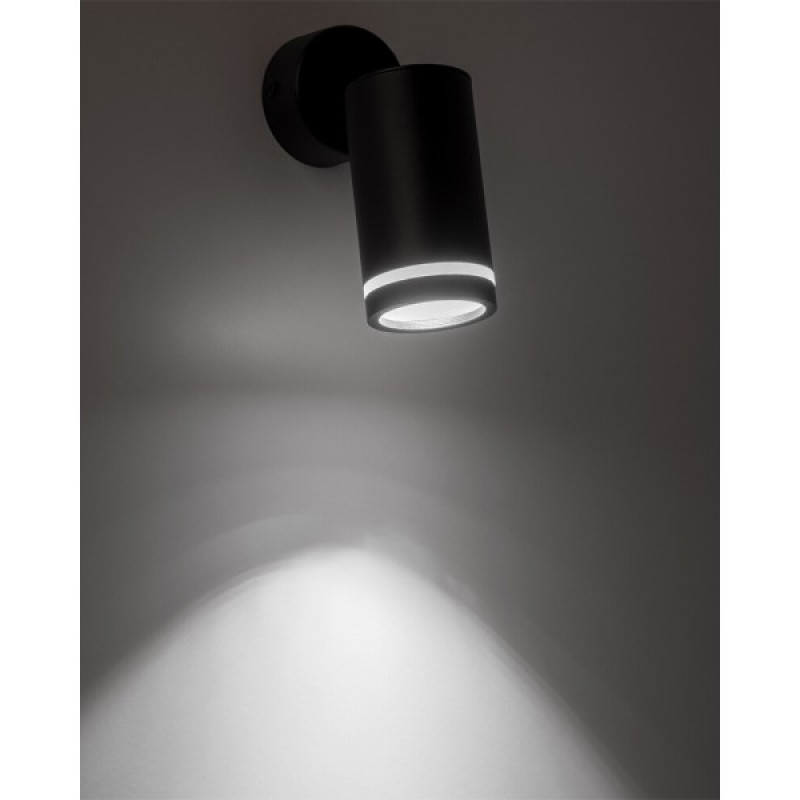 Світильник поворотний, спот TK Lighting 6910 Jet GU10 1x10W IP20 чорний