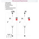 Обмежувач перенапруги ETI 002442902 ETITEC V T12 280/12.5 (2+0)