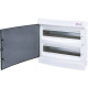 Встраиваемый щиток ETI 001101083 ECМ 2x18PT 36 М с прозрачной дверцей