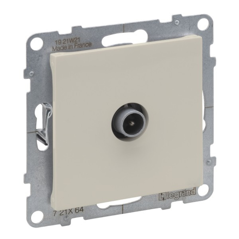Розетка TV звезда Legrand SUNO (слоновая кость) 721264
