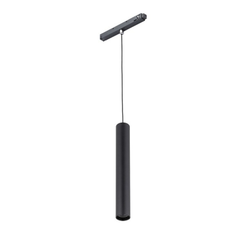 Магнитный трековый светильник Nowodvorski 10146 LVM Roller LED 1x9W 3000K 620Lm IP20 черный