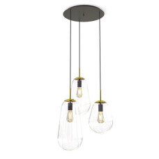 Подвесной светильник, люстра Nowodvorski 7794 Pear III E27 3x25W IP20 прозрачный