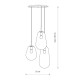 Подвесной светильник, люстра Nowodvorski 7794 Pear III E27 3x25W IP20 прозрачный