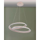 Підвісний світильник, люстра Goldlux 338167 Cashmere Twist LED 1x75W 4000K 10500Lm IP20 бежевий