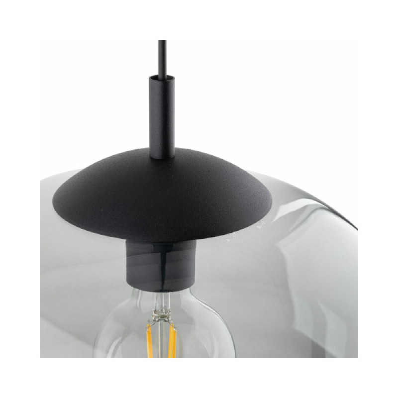 Підвісний світильник, люстра TK Lighting 4972 Vibe E27 1x15W IP20 Чорний