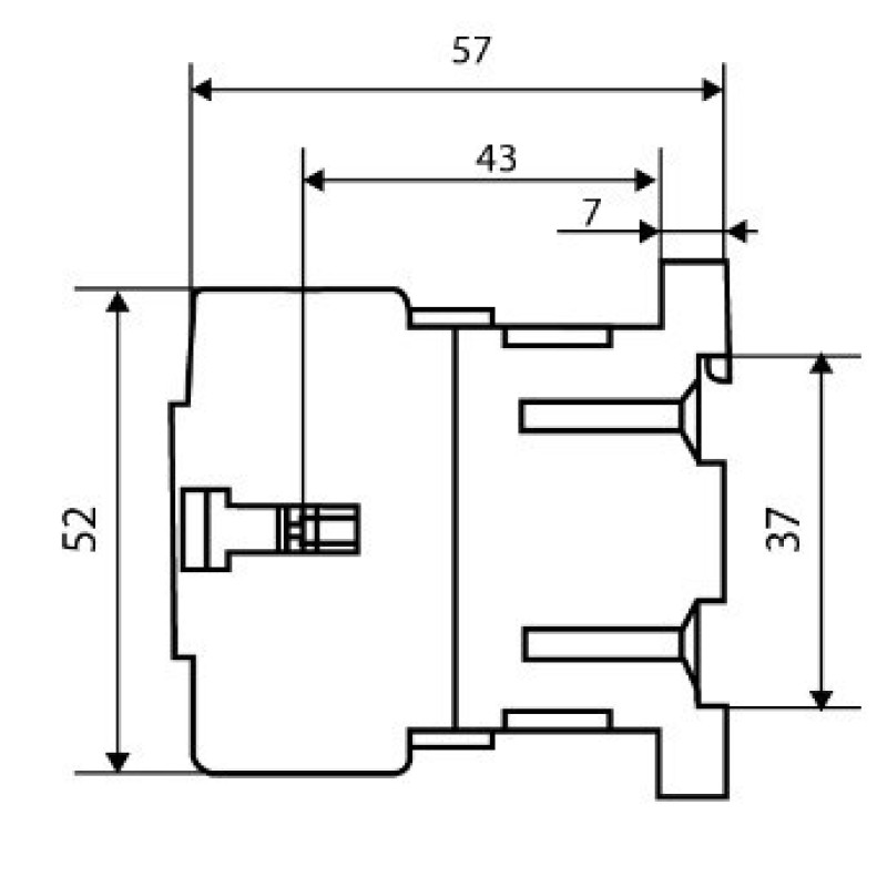 Мініконтактор Аско-Укрем ПМ 0-16-01 B7 24В LC1-K1601 (A0040010134)