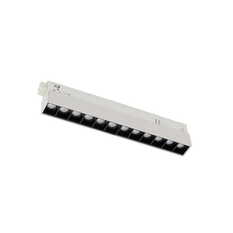 Магнитный трековый светильник Nowodvorski 11633 LVM Focus LED 1x9W 4000K 880Lm IP20 белый