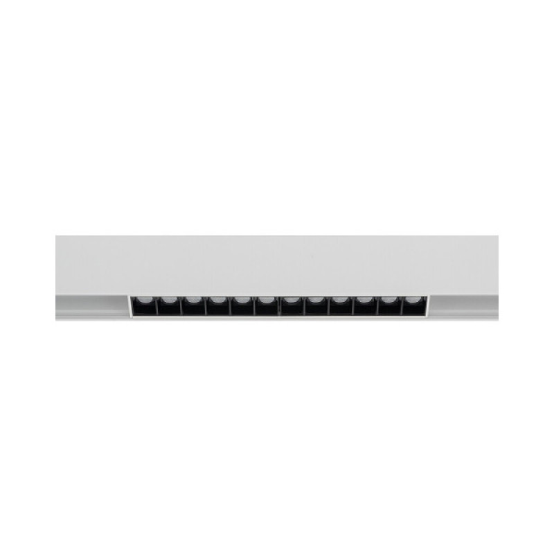 Магнитный трековый светильник Nowodvorski 11633 LVM Focus LED 1x9W 4000K 880Lm IP20 белый