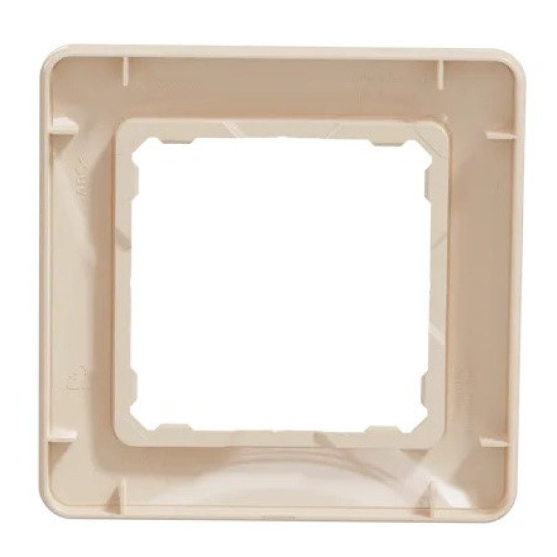 Рамка 1-постовая Schneider Electric Sedna Design бежевая SDD312801