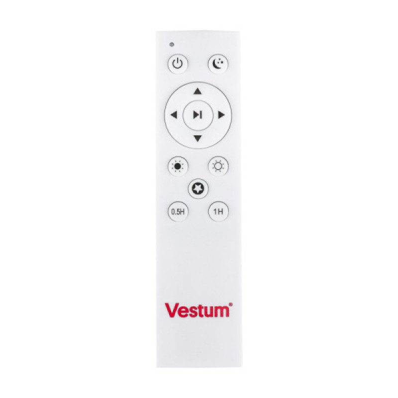 Круглый светильник Vestum DUNE звездное небо 80Вт 495x72мм 3000-6500К с пультом