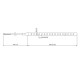 LED стрічка RISHANG 120-2835-12V-IP20 9.6W 3000K 5м (RV08C0TA-A-WW)